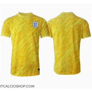Inghilterra Portiere Seconda Maglia Europei 2024 Manica Corta